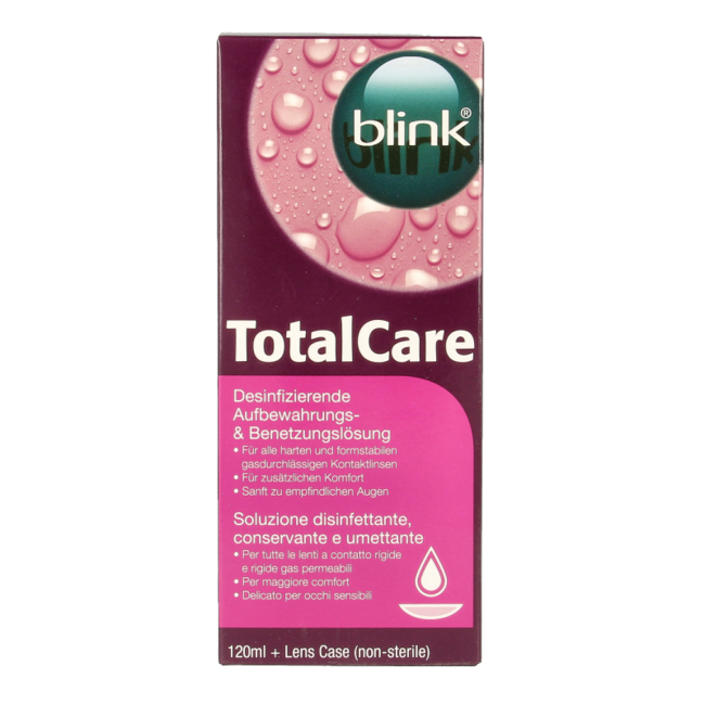 Solución Total Care y estuche para lentillas 120 ml