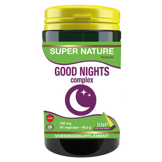 SNP Good night vegicaps puur 60 Kapsułek wegetariańskich