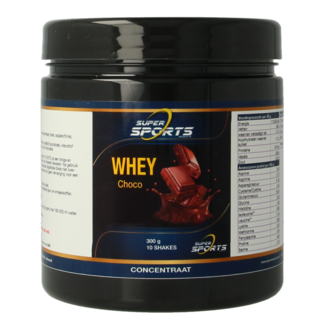 Nutritex Whey proteine chocolade 300 Gram