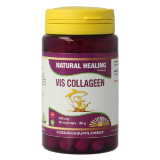 NHP Colágeno de pescado 400mg puro 60 Cápsulas vegetarianas