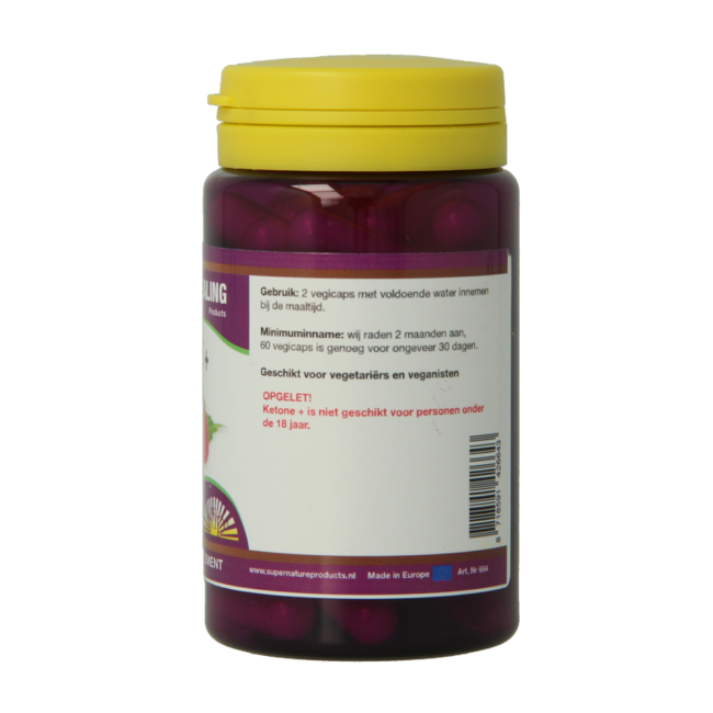 Ketone + 425 mg rein 60 vegetarische Kapseln
