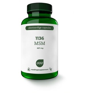 AOV 1136 MSM 90 Cápsulas vegetarianas