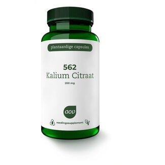 AOV 562 Citrato de potasio 200mg 90 Cápsulas vegetarianas