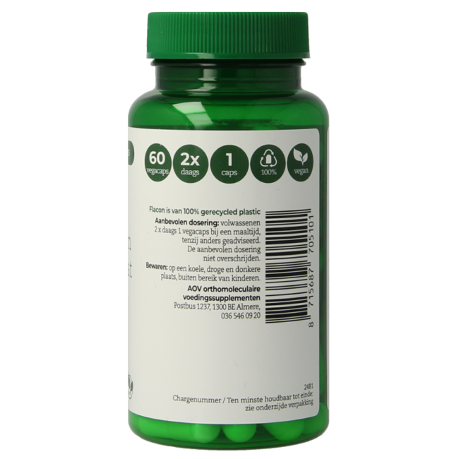 510 Magnesium bisglycinate 60 Vegetarian capsules