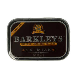 Barkleys Liquorice pellets salmiak 20 Gram