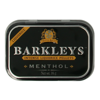 Barkleys Lakritz-Pellets Menthol 16 Gramm