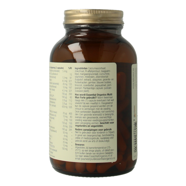 Multi man forte puur 120 Vegetarische capsules