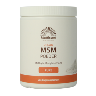 Mattisson MSM Powder Vegan 550g