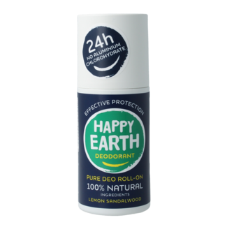 Happy Earth Pure deodorant roll-on men protect 75ml