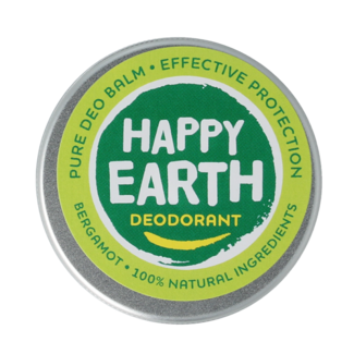 Happy Earth Pure deodorant balm bergamot 45 Gram
