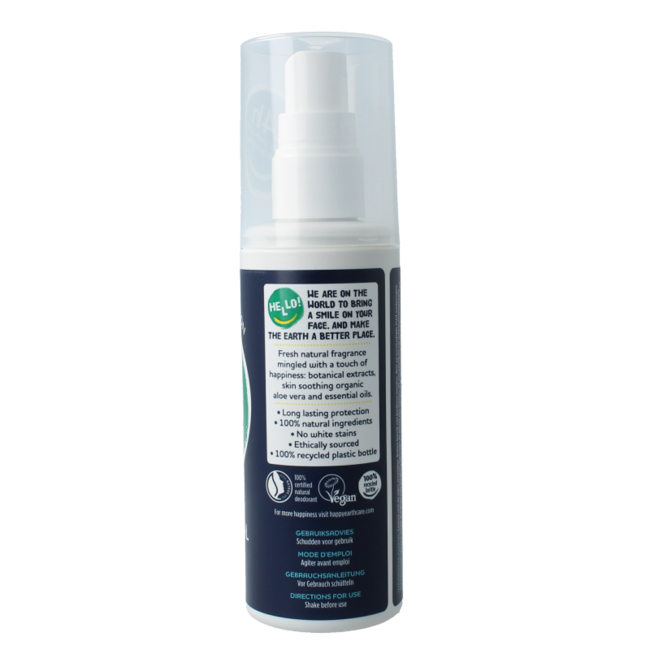 Pure deodorant spray men protect 100 Millilitres