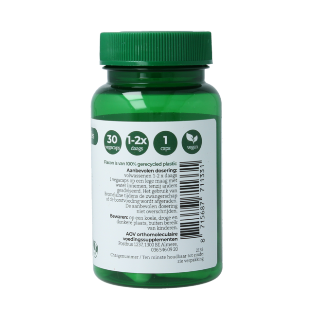 1133 Bromelina 30 Capsule vegetariane