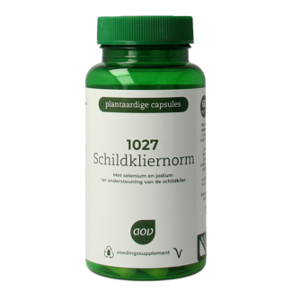 AOV 1027 Schildkliernorm 60 vegetarische Kapseln