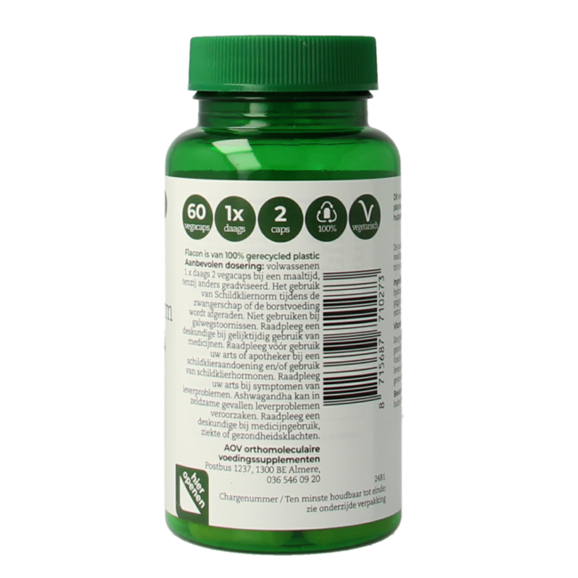 1027 Schildkliernorm 60 Vegetarische capsules