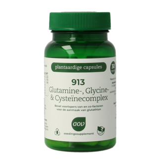 AOV 913 Glutamine glycine & cysteine complex 30 cápsulas vegetarianas
