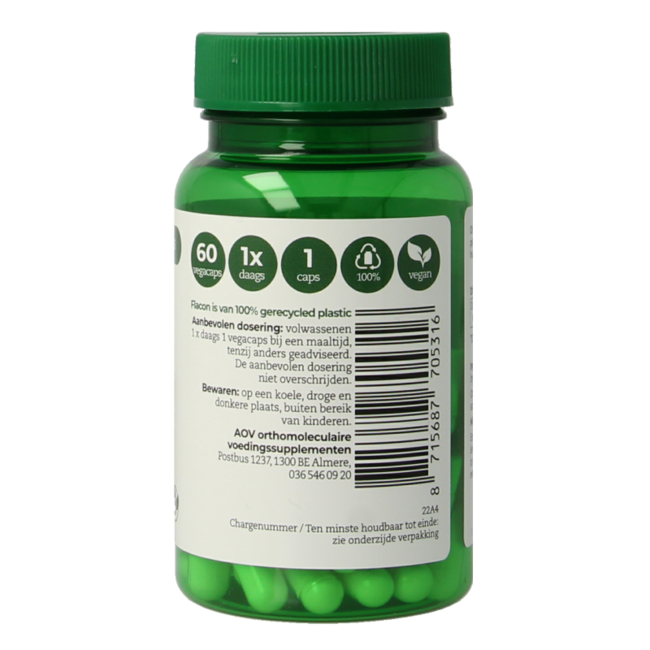 531 Citrato de zinc 15mg 60 Cápsulas vegetarianas