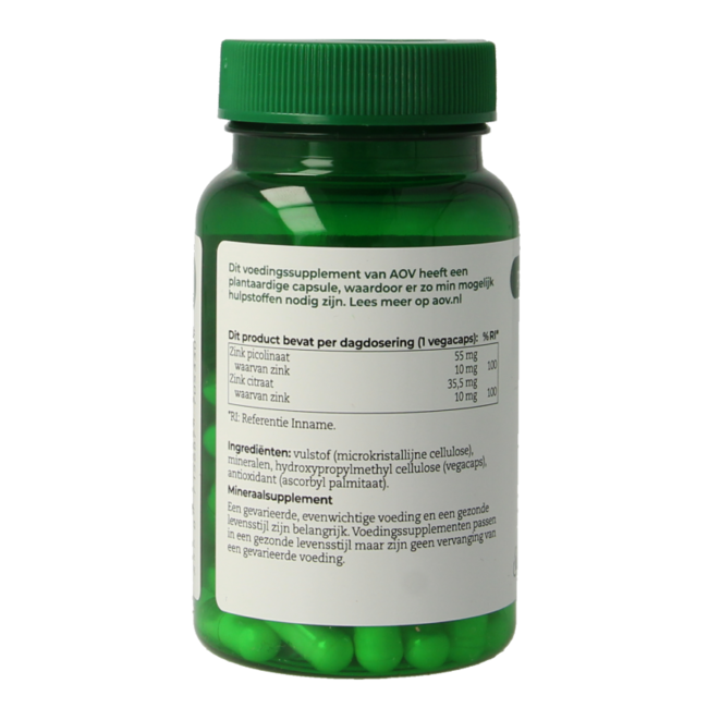 533 Zink mix 60 Vegetarische capsules