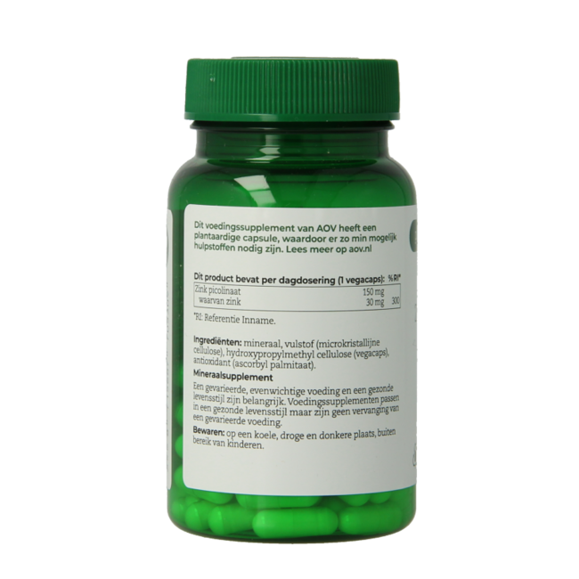 530 Picolinate de zinc 60 gélules végétales