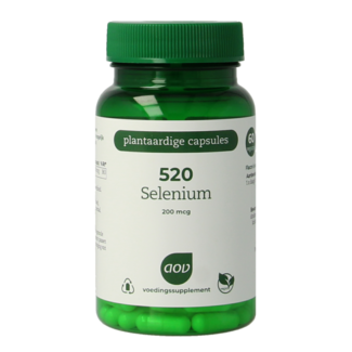 AOV 520 Selenio 200mcg 60 Cápsulas vegetarianas