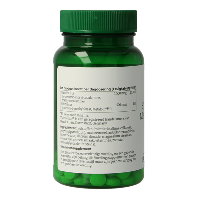 253 B12 Adenosyl y metilcobalamina 60 comprimidos para chupar