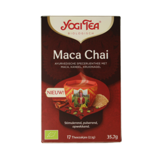 Yogi Tea Organic Maca Chai 17 Bags