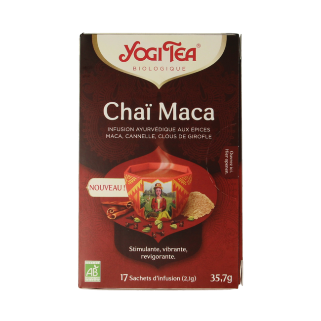 Yogi Tea Maca Chai Bio 17 Beutel