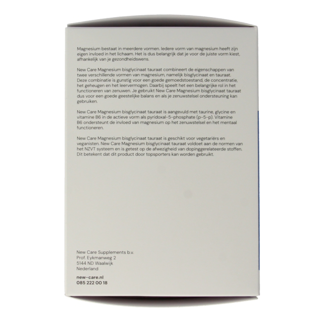 Magnesium Bisglycinate Taurate 120 Tablets