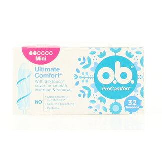 OB o.b. ProComfort Mini Tampons, 32 Stück