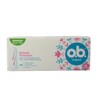 OB Super Plus tampons 16 pieces