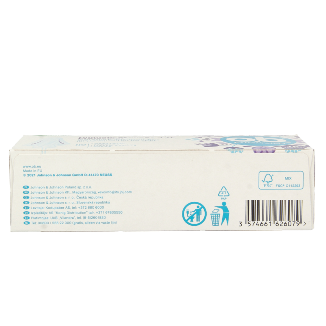 o.b.® ExtraProtect Super Plus Tampons, 16 Stück