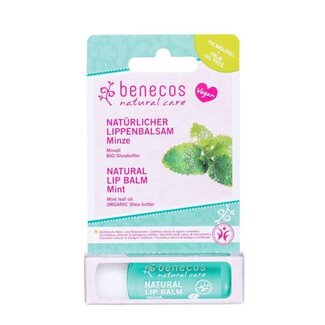 Benecos natural beauty Balsamo labbra naturale alla menta 4,7 Grammi