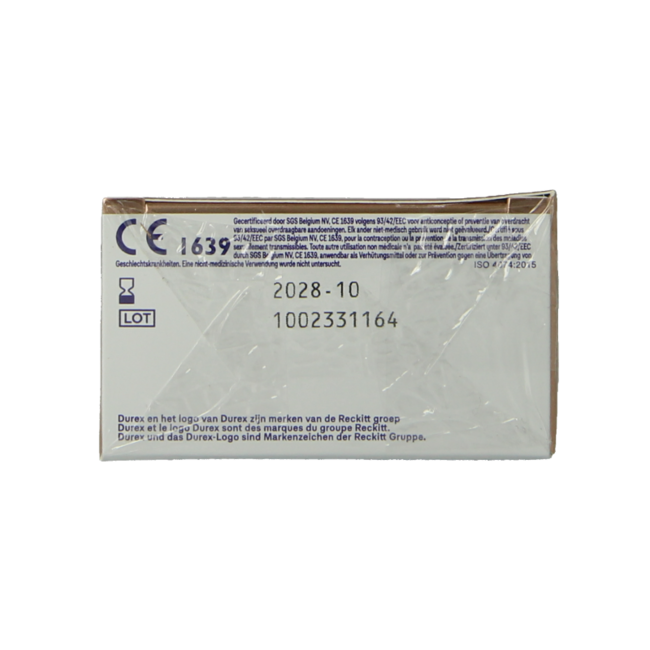 Preservativi Nude extra lubrificati 10 Pezzi