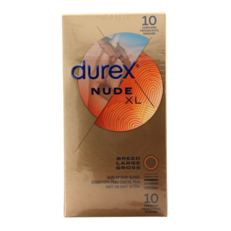 Durex Nude XL condoms 10 pieces