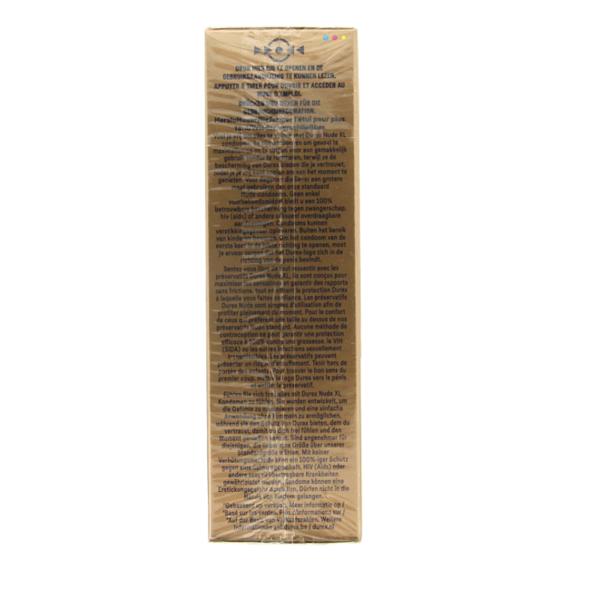 Nude XL condoms 10 pieces