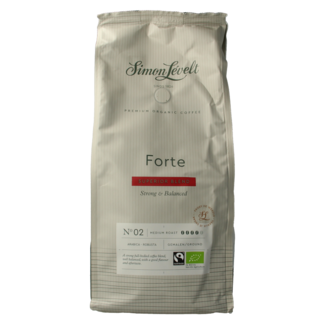Simon Levelt Forte superior blend café molido bio 1 Kilogramo