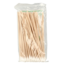 Patyczek higieniczny z małą końcówką, drewniany, 15 cm, 100 sztuk