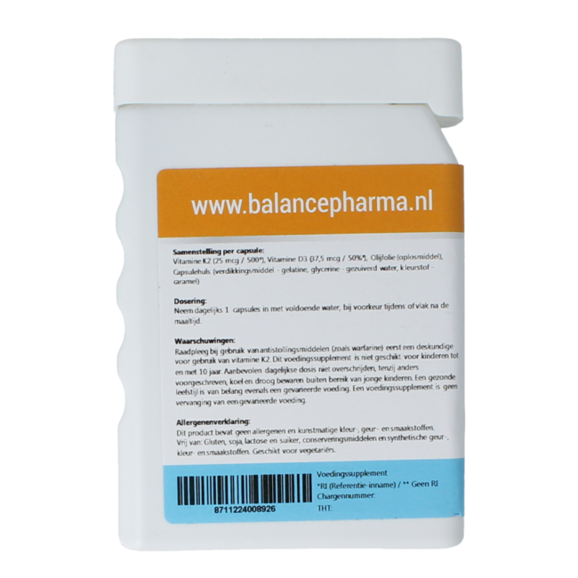 Integratori 53 Vitamina K2 + Vitamina D3 90 Softgel