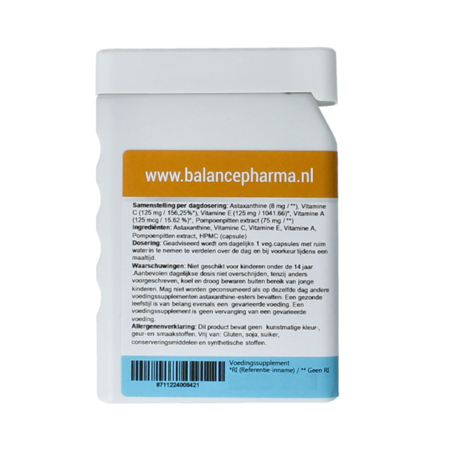 Supplements 3 Astaxanthine 90 Capsule vegetariane