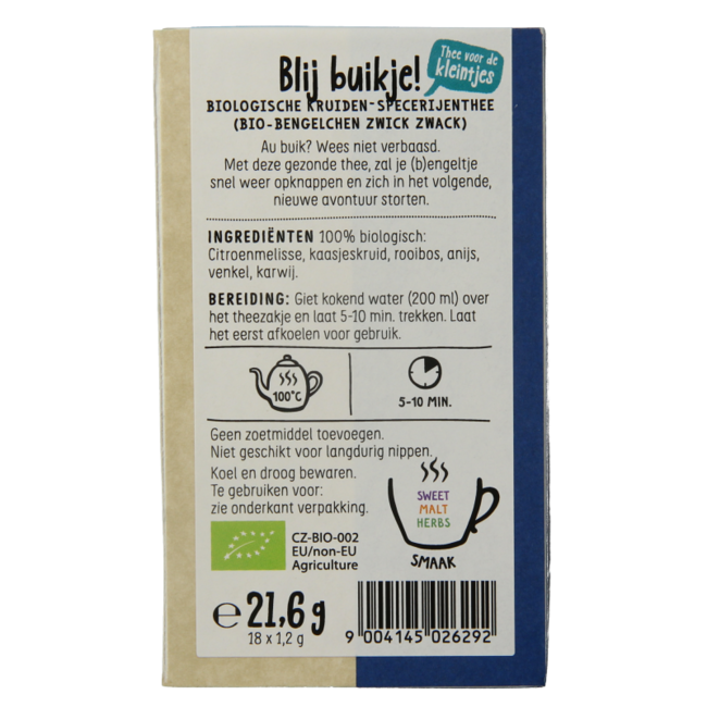 Glücklicher Bauch Tee Bio 18 Beutel