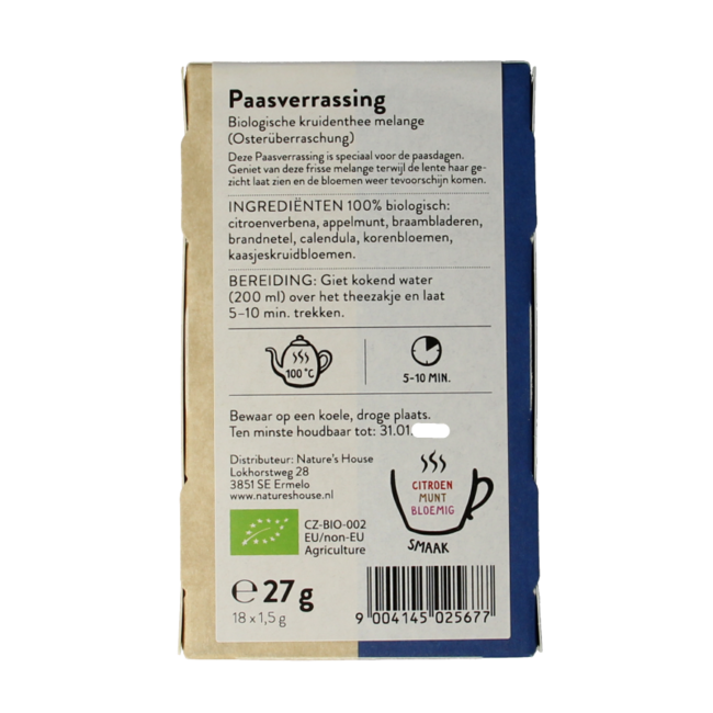 Paasverrassing bio 18 Zakjes