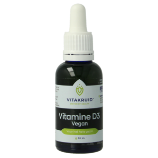 Vitakruid Wegańska witamina D3 Vitashine 5 mcg kroplę 30 mililitrów