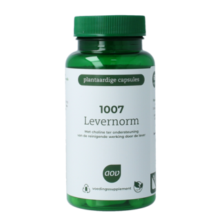 AOV 1007 Levernorm 60 Cápsulas vegetarianas