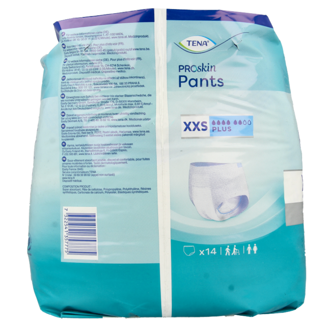 Tena ProSkin Pants Plus XXS, 14 Stück