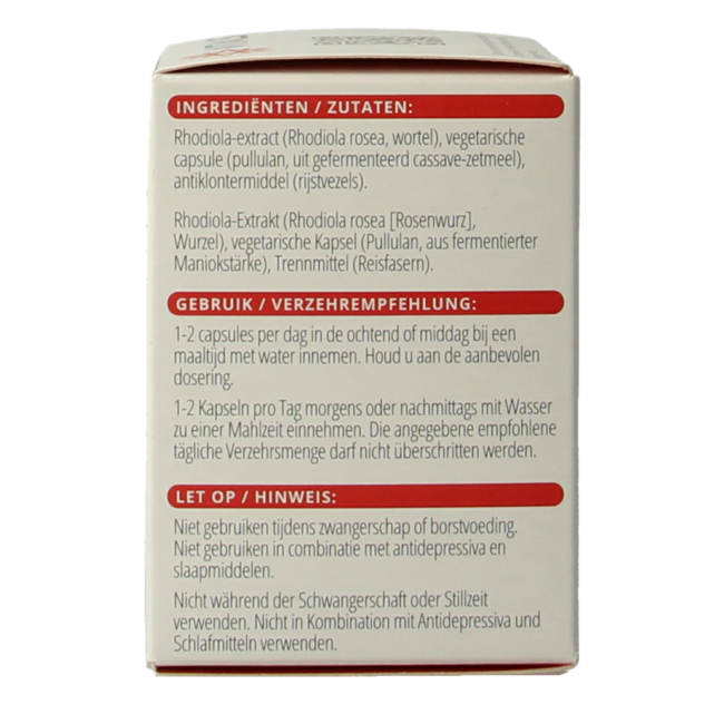 Rhodiola LF 60 Capsules