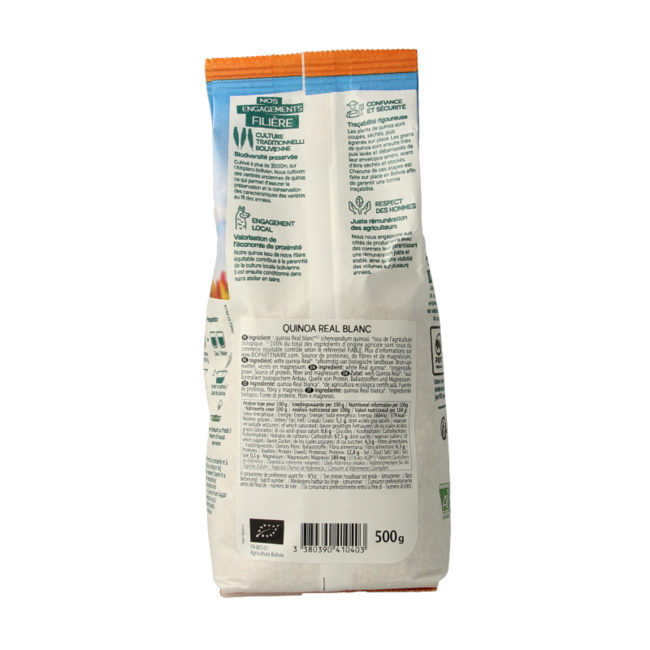 Quinoa real white organic 500 Gram