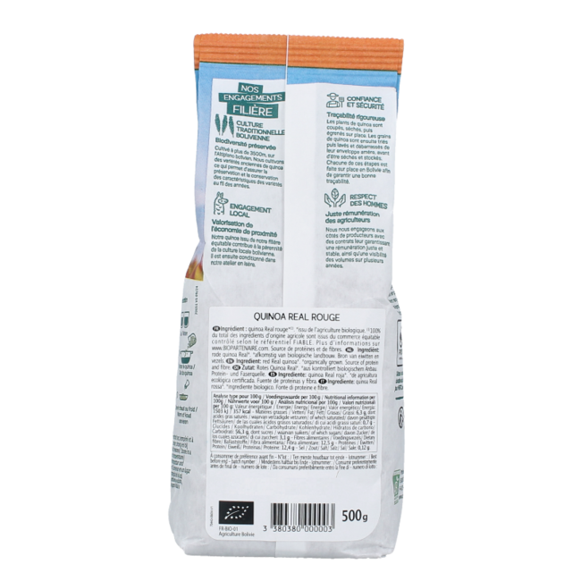 Quinoa Real Czerwona Bio 500 Gram