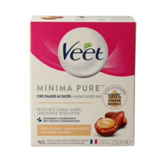 Veet Hot wax minima 250 mililitros