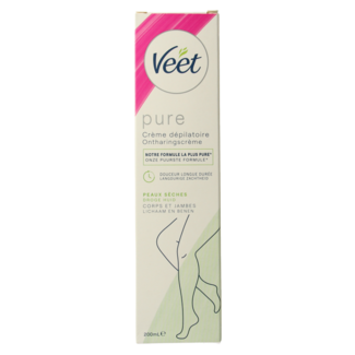 Veet Ontharingscreme droge huid 200 Milliliter