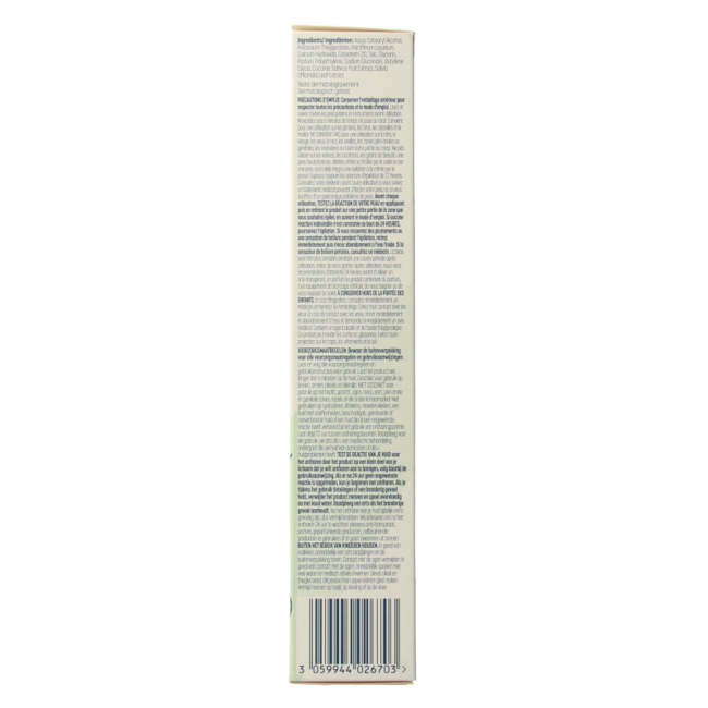 Crema depilatoria piel seca 200 mililitros