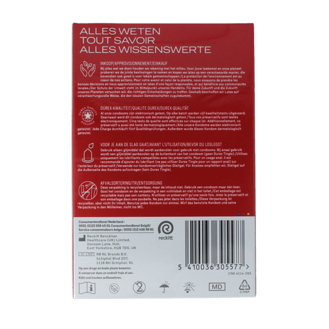 Preservativi Thin Feel 20 Pezzi